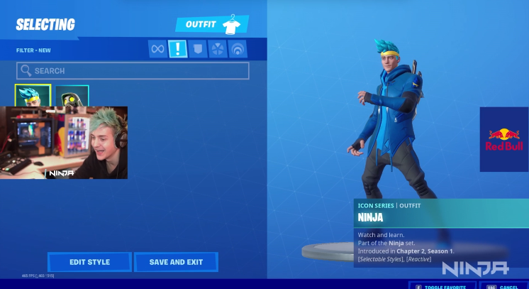 Ninja Fortnite Skin