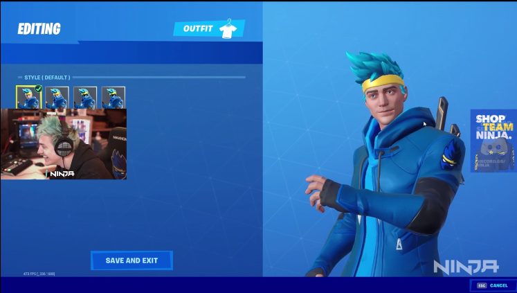Ninja Fortnite Skin