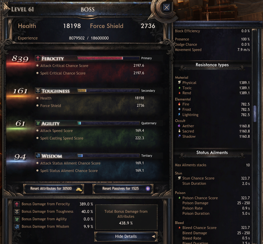Damage Resistance Types