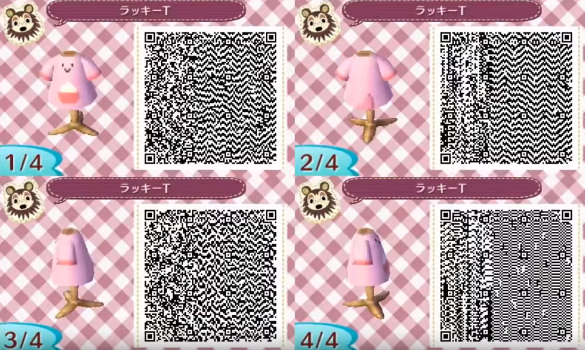 animal crossing new horizons qr codes - chansey