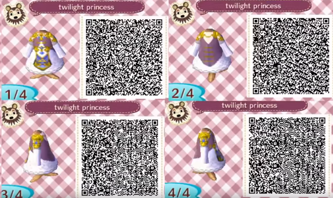 animal crossing new horizons qr codes - twilight princess