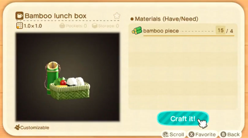 Bamboo Lunch Box Recipe