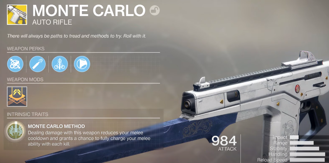 Monte Carlo Auto Rifle