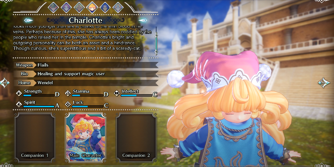 Best Starting Characters in Trials of Mana - Charlotte