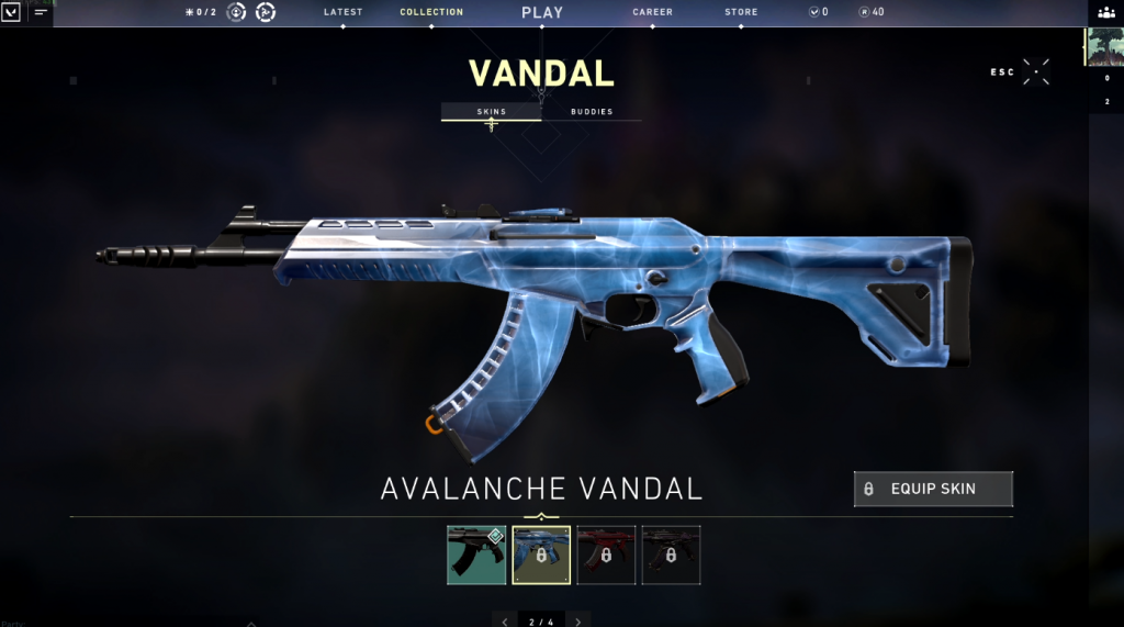 Valorant - Avalanche Vandal