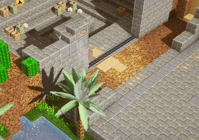 Cacti Canyon Rune Location in Minecraft Dungeons