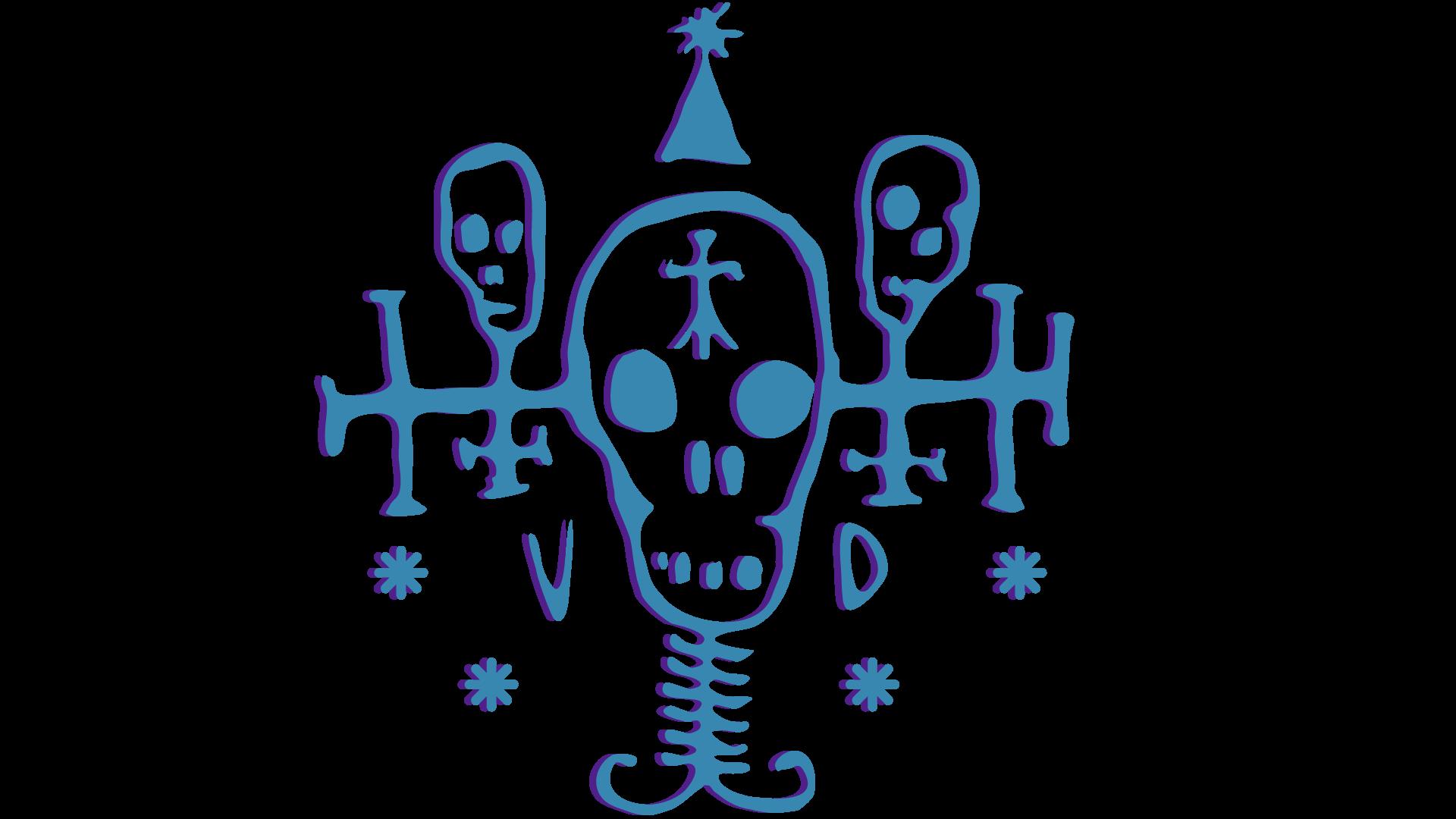 Cyberpunk 2077 Gang Logos - Voodoo Boys