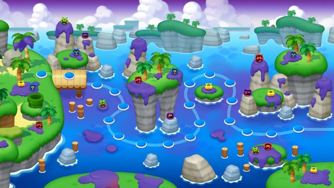 Dr Mario World Rocky Islands World