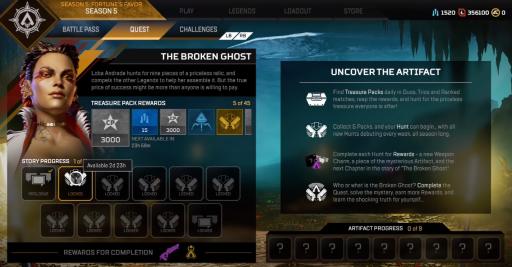 How to Unlock Artifact Pieces in Apex Legends