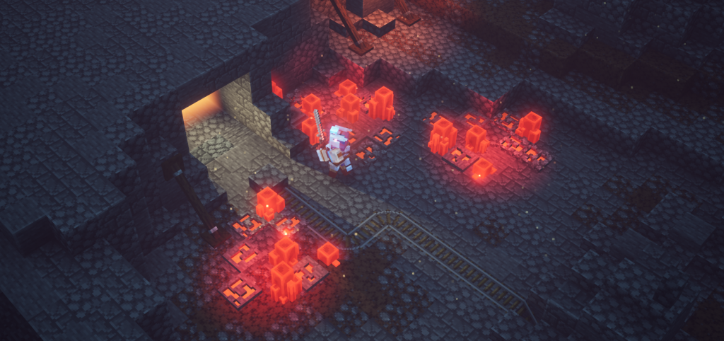 Redstone Mines Rune Location in Minecraft Dungeons