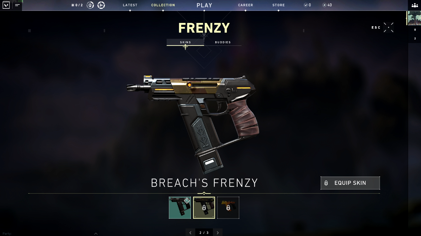 Valorant Agent Contract - Breach's Frenzy