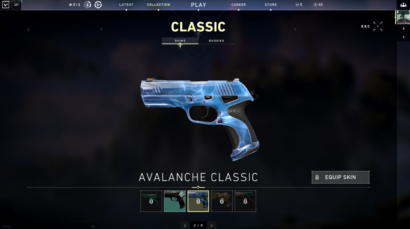 Valorant Avalanche - Classic