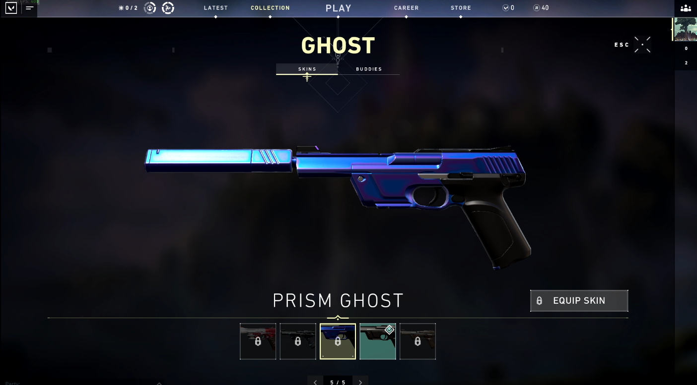 Valorant Prism - Ghost Skin