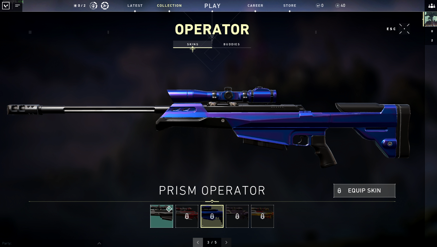 Valorant Prism - Operator Skin