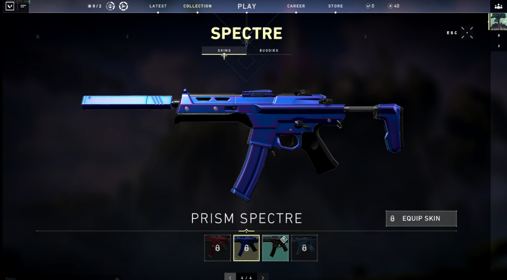 Valorant Prism - Spectre Skin
