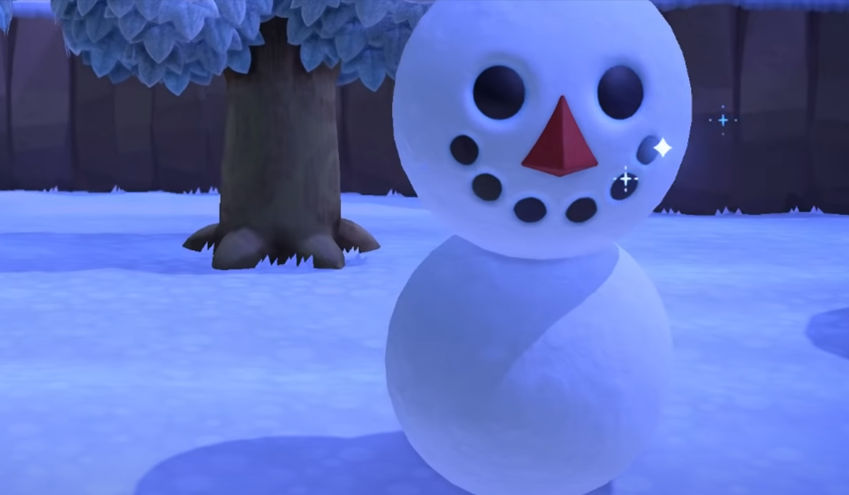 How To Build Snowman Animal Crossing How To Make A Snowman In Acnh