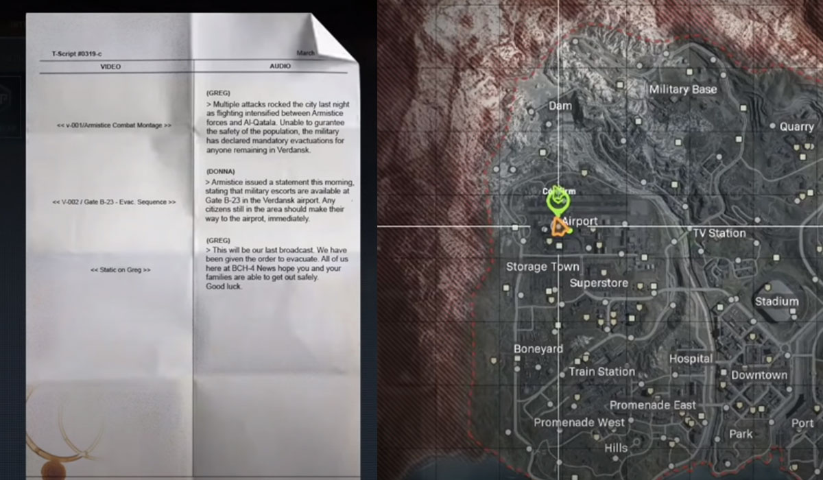 Call of Duty Season 4 Week 1 - Intel Location 2