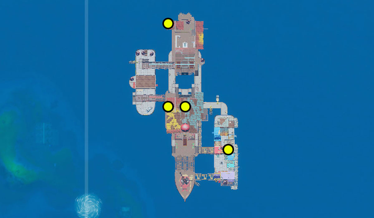 Fortnite Season 3 Week 2 Challenges Guide - Find three Deadpool floaties at The Yacht