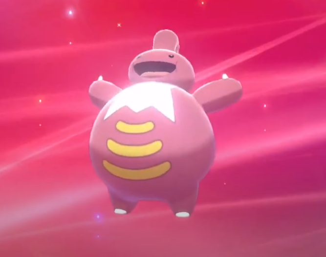 Pokemon Sword & Shield Lickylicky Evolution from Lickitung