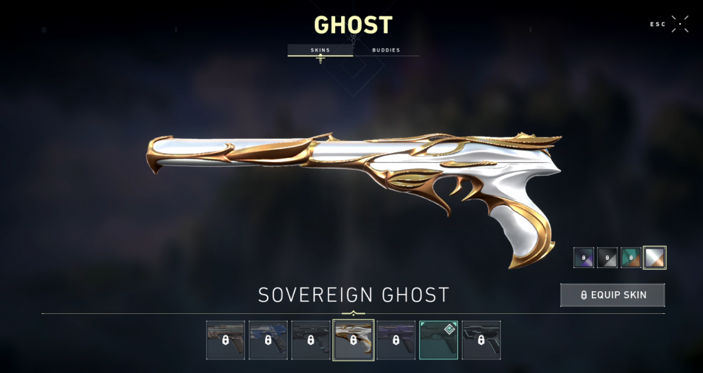 Valorant Sovereign - Ghost