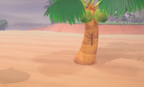 Walking Stick on Tree ACNH Animal Crossing New Horizons