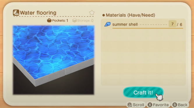Water Flooring - ACNH