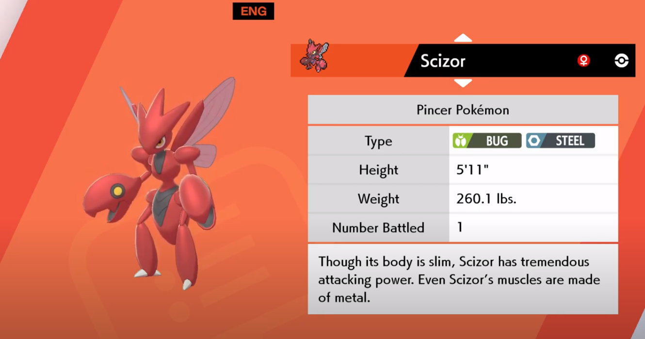 Where To Find Scizor In Pokemon Sword Shield Isle Of Armor