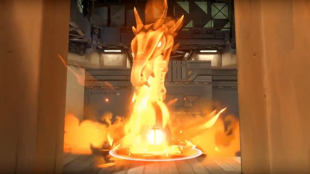 Elderflame Skin Death Effect
