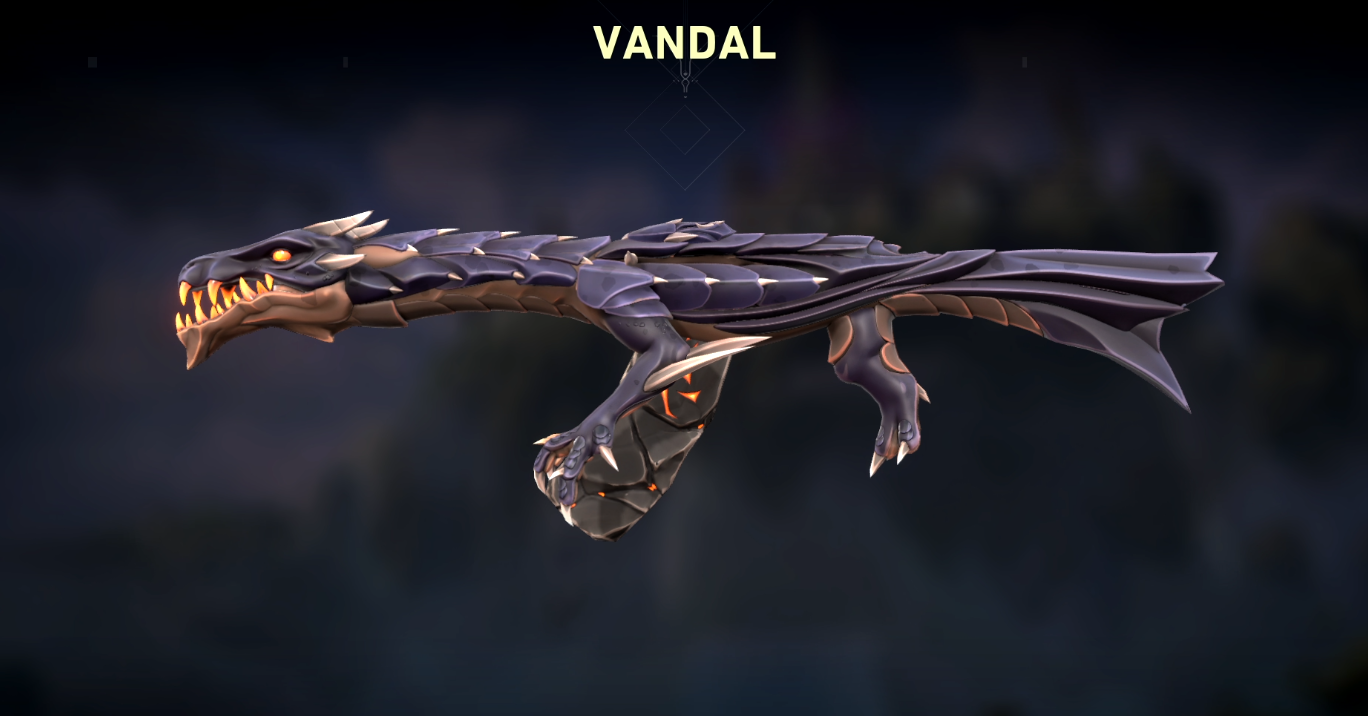 Valorant Skins | Elderflame Vandal
