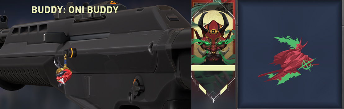 Oni Collection Spray, Buddy, Card
