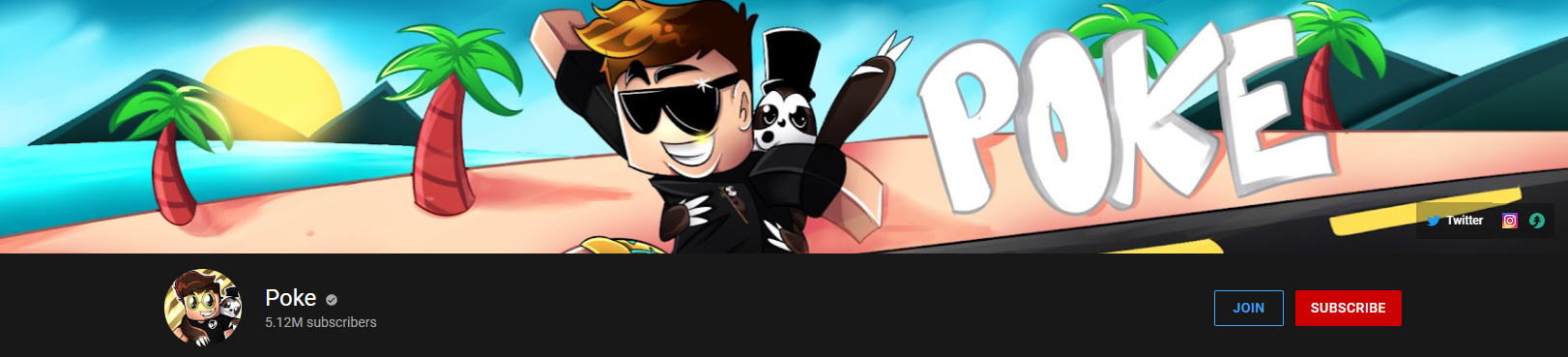 Roblox YouTuber Poke