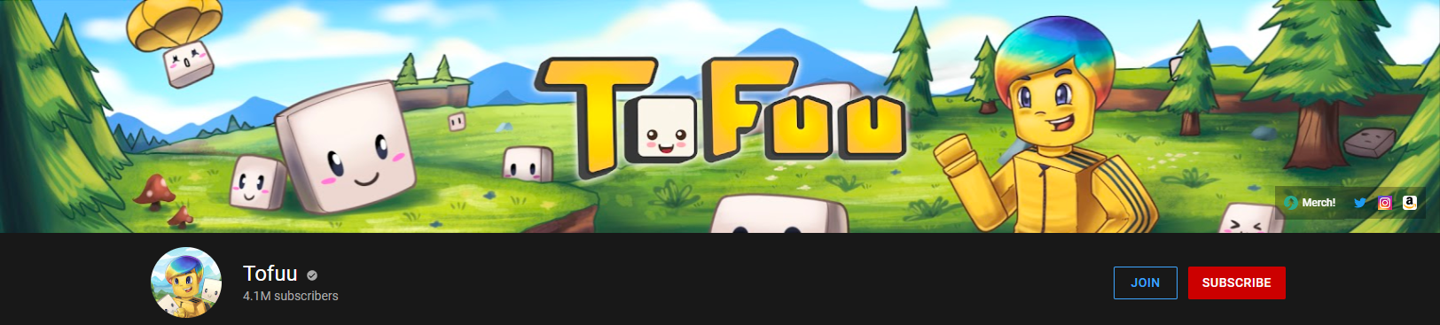 Roblox YouTuber Tofuu
