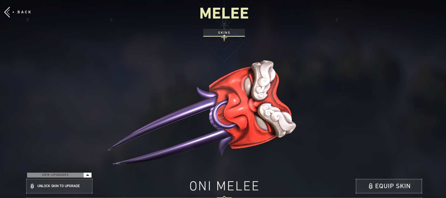 Valorant Skins - Oni Collection | Melee