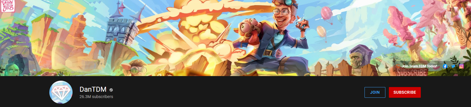 Roblox YouTuber DanTDM