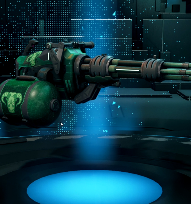 Hyper Scape Taurus Hexfire Nadir