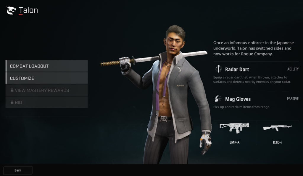 Rogue Company: Talon Weapons, Abilities, and Perks Guide