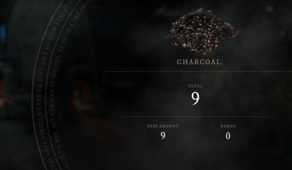 Where to find Charcoal in New World