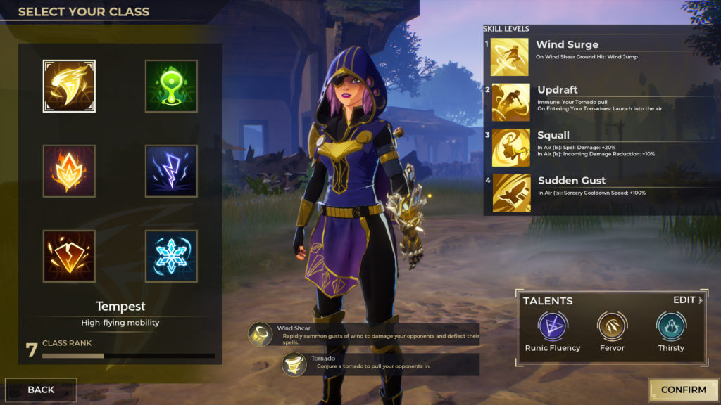 Spellbreak Tempest | Wind