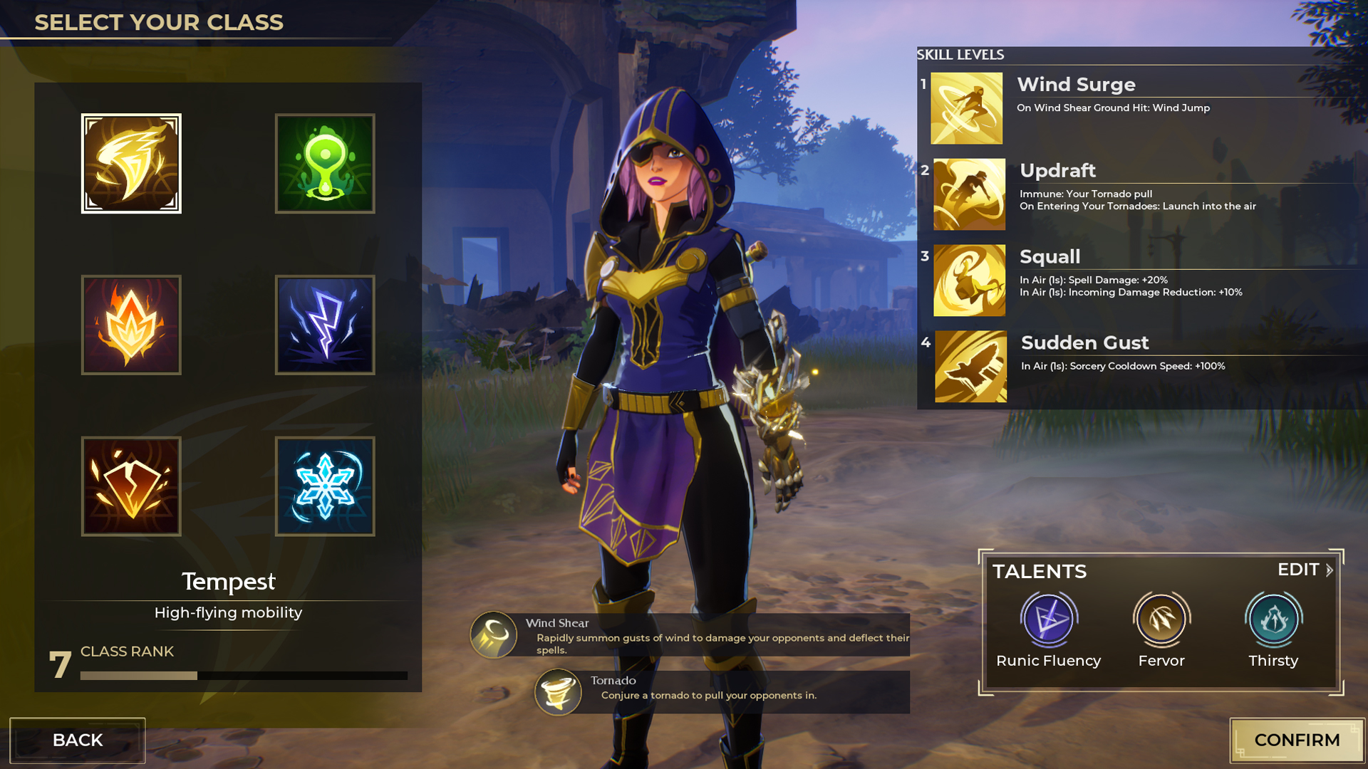 Spellbreak Tempest | Wind