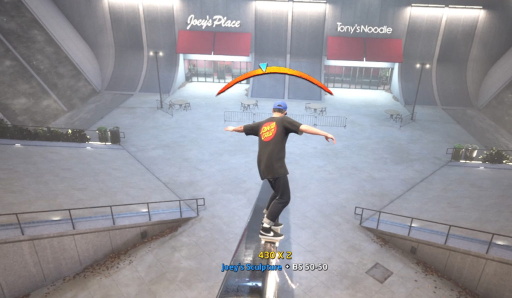 Where to 50-50 Joey's Statue in NY City in Tony Hawk's Pro Skater 1 + 2