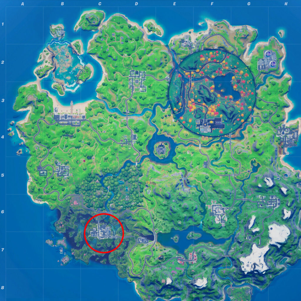 Fortnite Season 4 Week 9 Challenges Guide | Slurpy Swamp