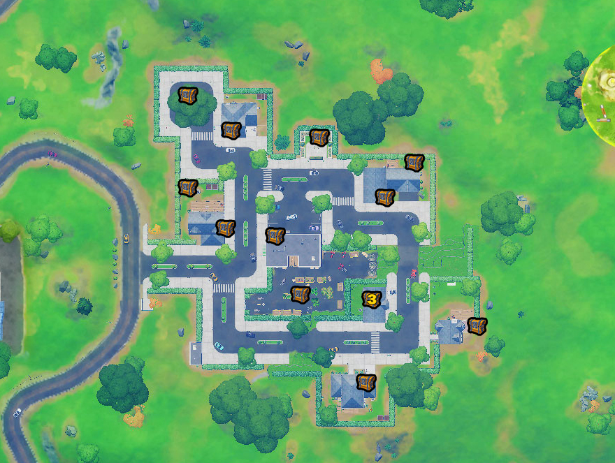 Fortnite Season 4 Week 9 Challenges Guide | Holly Hedges chests
