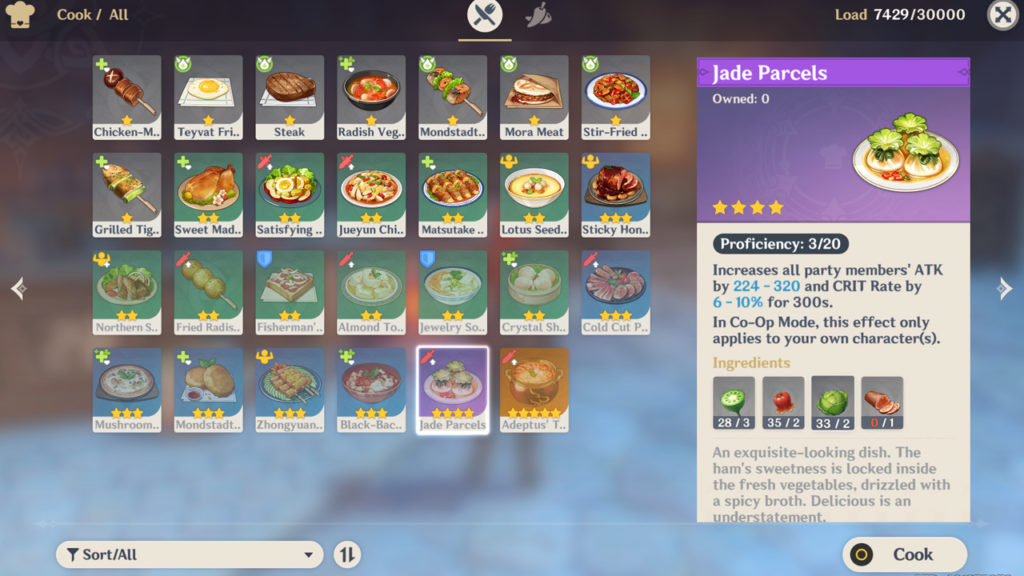 How to process ingredients in Genshin Impact - Gamer Journalist