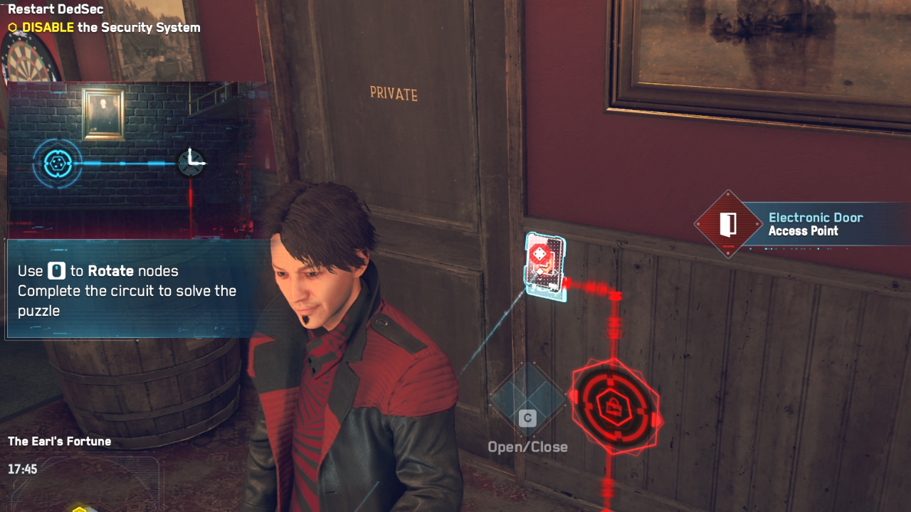 How to disable the Security System in Watch Dogs Legion - Access Door