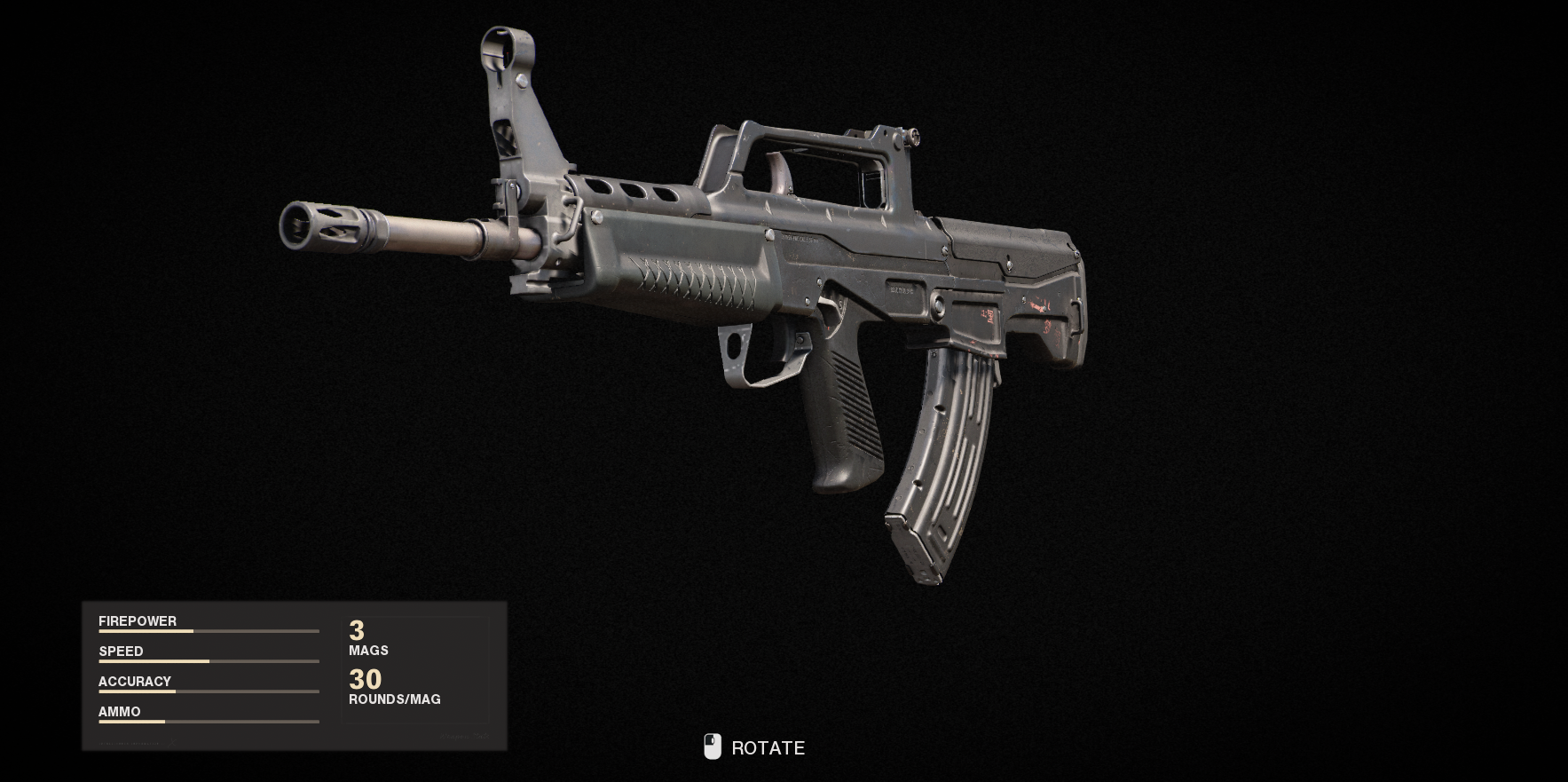 Call of Duty Black Ops Cold War Weapons - QBZ83
