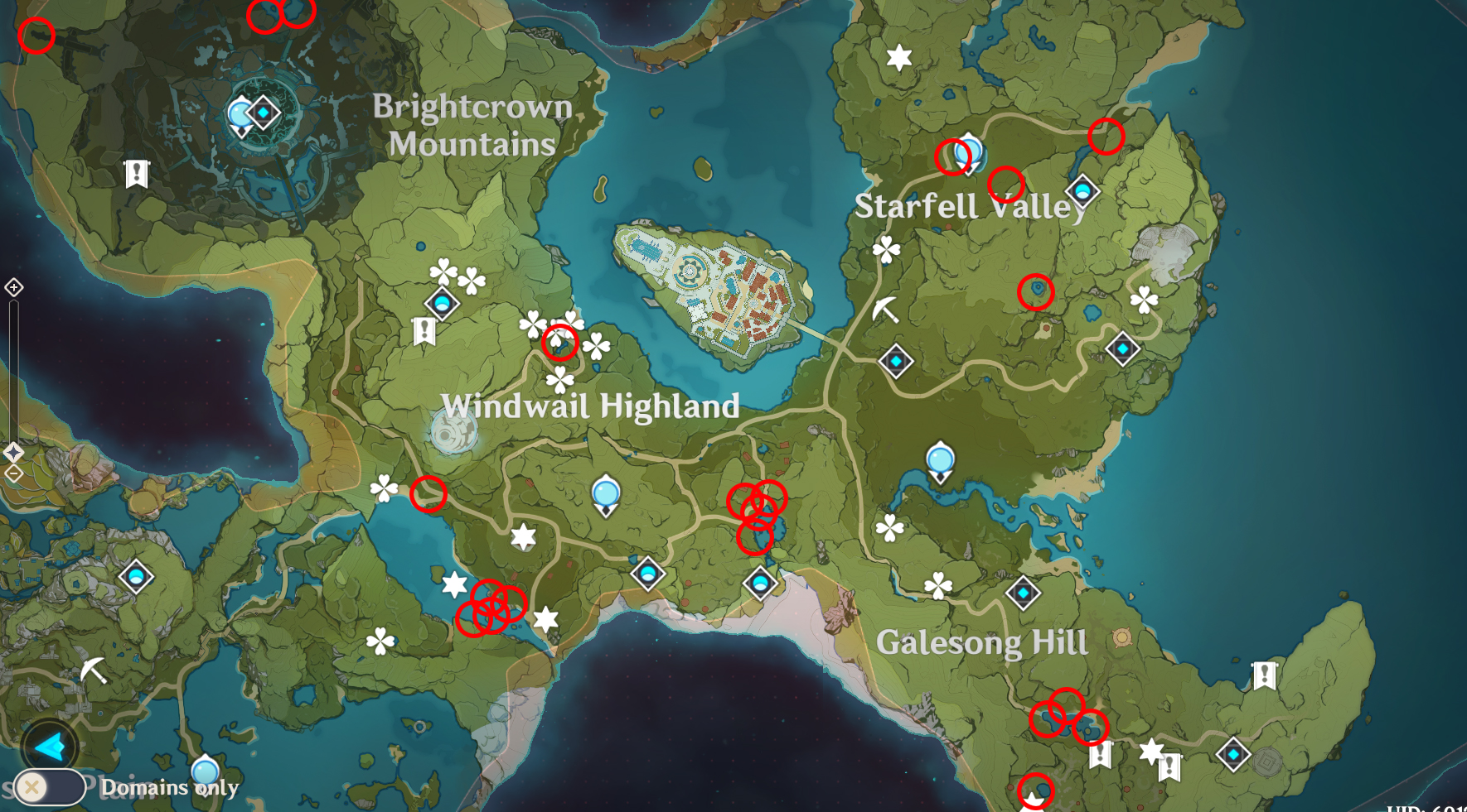 Where to find Calla Lily in Genshin Impact | Spawn Points on Map