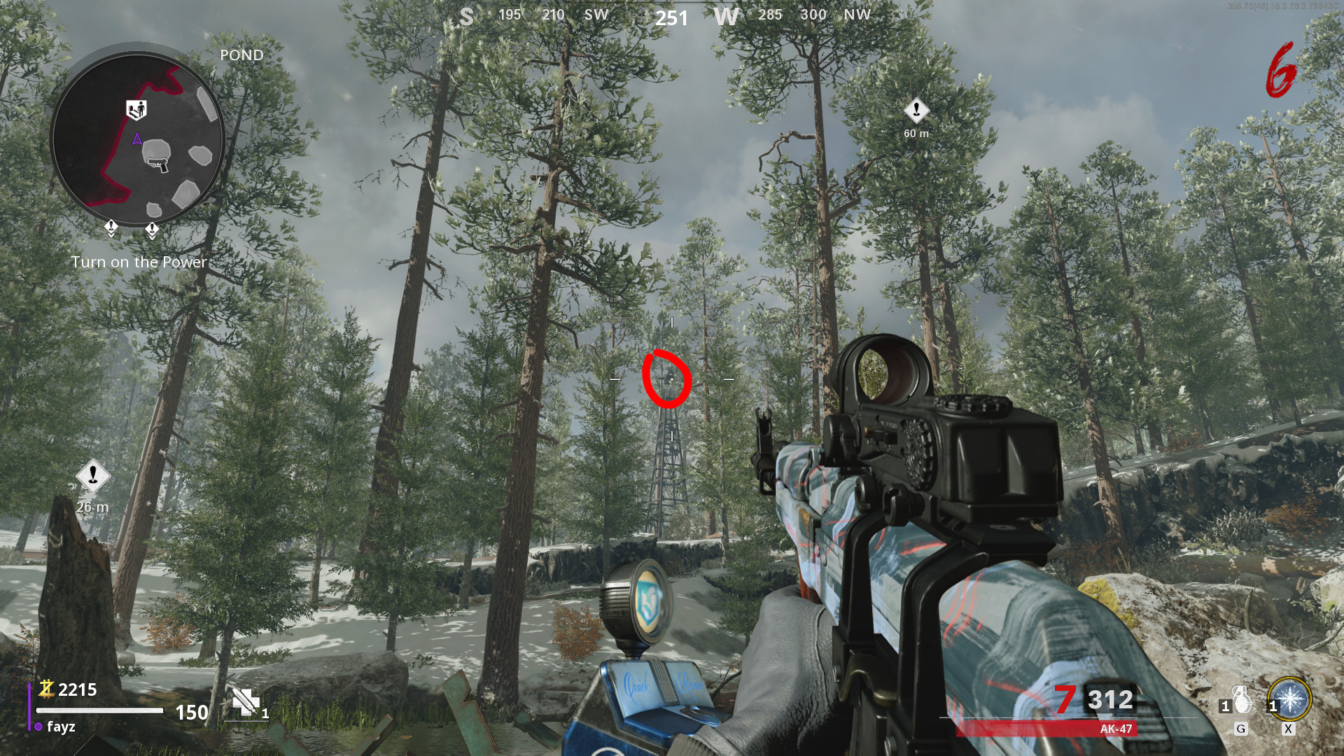 Black Ops Zombies Satellite - Pond
