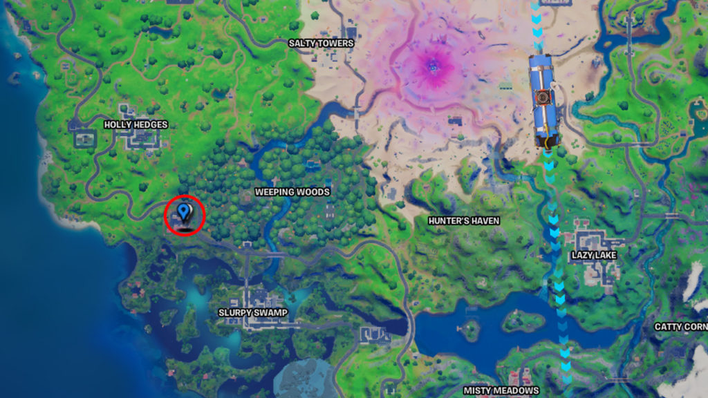 Durr Burger and Durr Burger Food Truck Locations in Fortnite