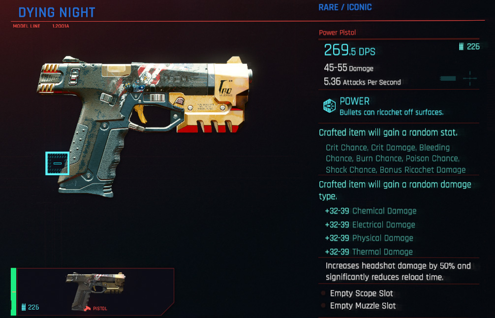 All Legendary and Iconic Weapons in Cyberpunk 2077 Gamer Journalist