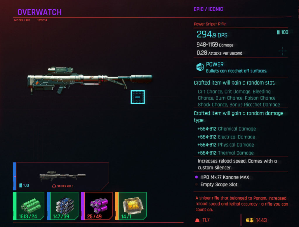 Best Sniper Rifles in Cyberpunk 2077 Gamer Journalist